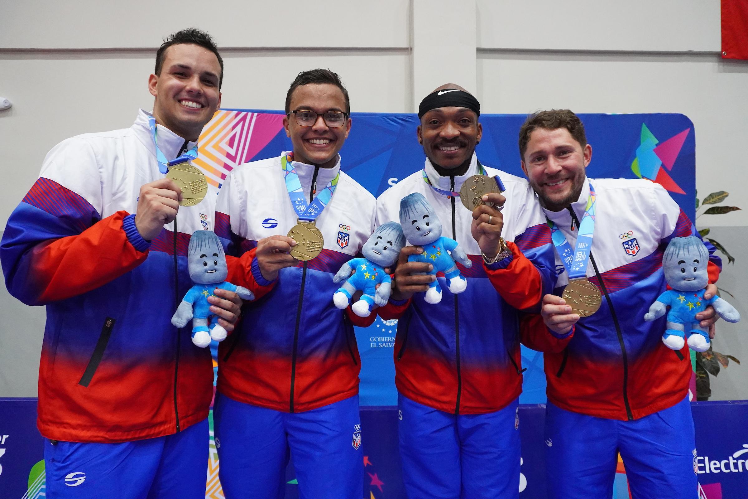 Puerto Rico con 20 medallas de oro en los Juegos Centroamericanos y del